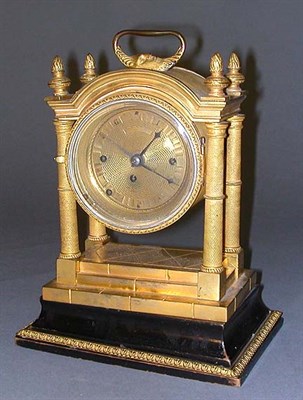 Lot 678 - Regency Gilt-Bronze Bracket Clock Early 19th...