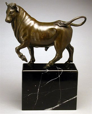 Lot 173 - Bronze Figure of a Bull After Giambologna,...