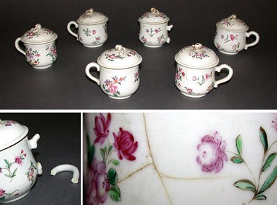 Lot 565 - Set of Six Chinese Export Famille Rose...