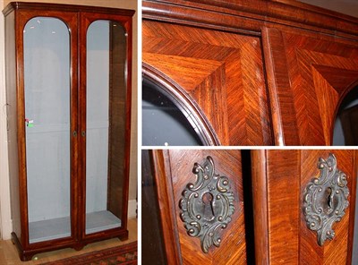 Lot 223 - Louis XVI style Kingwood Bibliotheque
