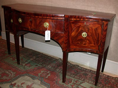 Lot 357 - George III Mahogany Sideboard Late 18th...