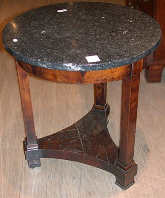 Lot 646 - Empire Walnut Gueridon Early 19th century The...