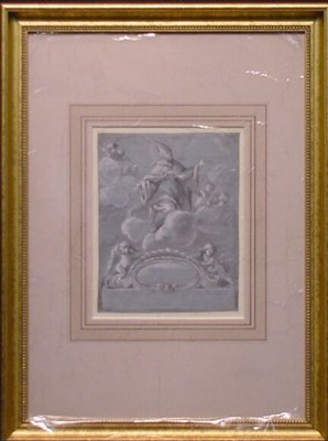 Lot 19 - Italian School 18th Century APOTHEOSIS OF A...