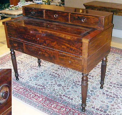 Lot 231 - Victorian Mahogany Captain's Desk