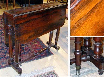 Lot 497 - Victorian Rosewood Sutherland Table