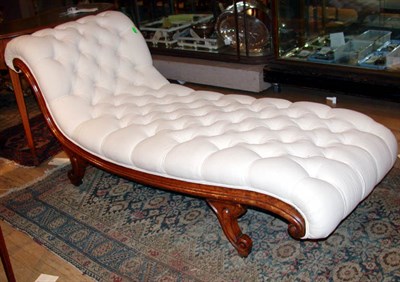 Lot 334 - Victorian Rococo Style Upholstered Mahogany...