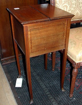 Lot 378 - Edwardian Mahogany Smoking Stand