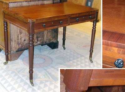 Lot 496 - Regency Style Mahogany Writing Desk
