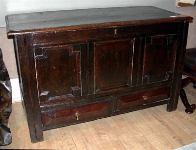 Lot 145 - Charles II Oak Blanket Chest