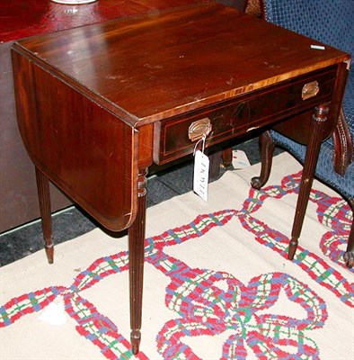 Lot 123 - Regency Style Mahogany Pembroke Table