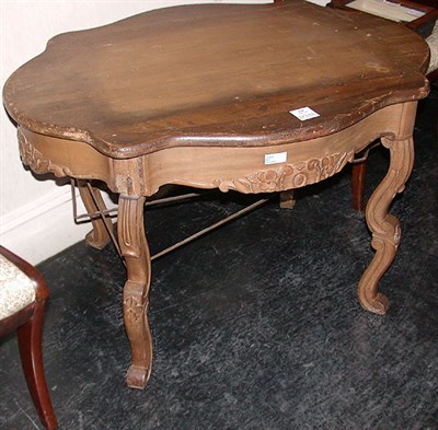Lot 144 - Rococo Style Walnut Low Table
