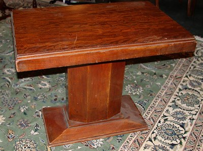 Lot 145 - Art Deco Mahogany Side Table