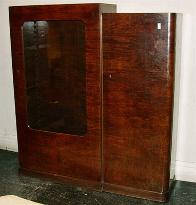 Lot 99 - Art Deco Burl-Wood Cabinet