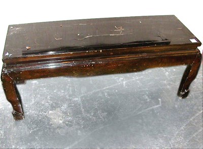 Lot 101 - Oriental Style Lacquered Low Table