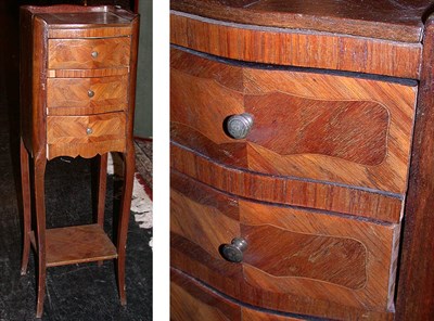 Lot 203 - Louis XV Style Mahogany Side Cabinet