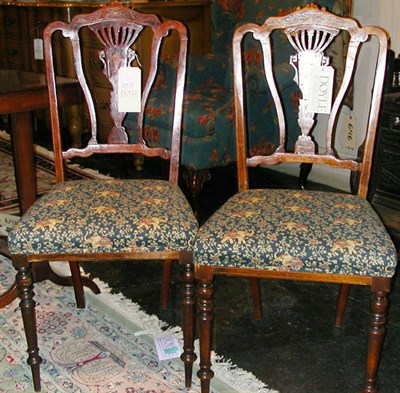 Lot 217 - Pair of Edwardian Mother-of-Pearl Inlaid...