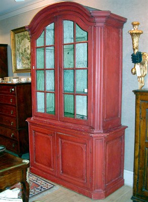 Lot 227 - Provincial Louis XV Style Painted Cabinet