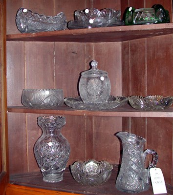 Lot 231 - Miscellaneous Group of Cut Glass Articles...