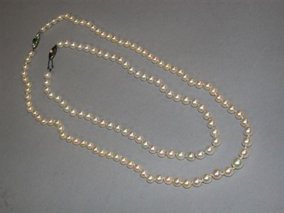 Lot 151 - Two Cultured Pearl Necklaces Comprising one...