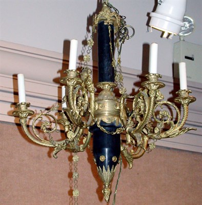 Lot 547 - Empire Style Gilt and Patinated-Bronze...