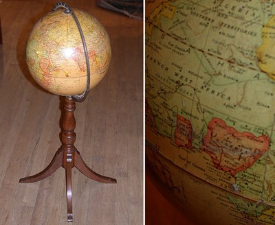 Lot 475 - Terrestrial Globe on Stand