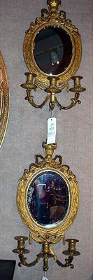 Lot 257 - Pair of Louis XVI Style Gilt-Bronze...