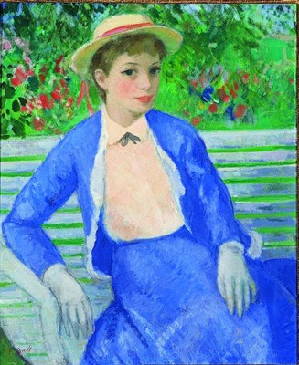 Lot 247 - Francois Gall French, 1912-1987 WOMAN ON A...
