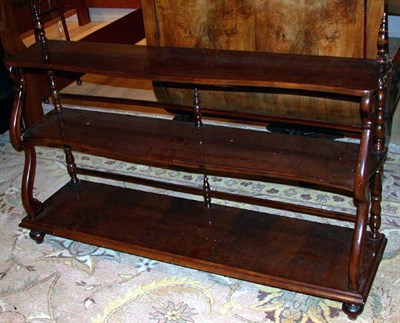 Lot 2422 - Victorian Mahogany Etagere Height 35 1/2,...