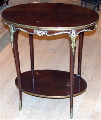 Lot 2462 - Louis XV Style Gilt-Metal Mounted Mahogany Two-...