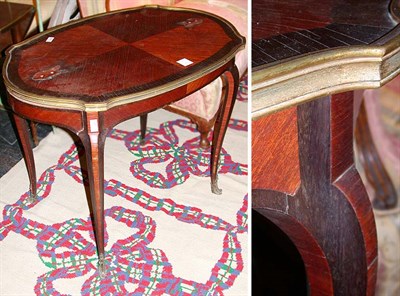 Lot 110 - Louis XVI Style Mahogany Center Table