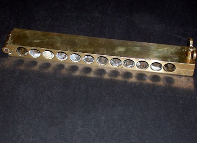 Lot 119 - Brass Bullet Mold 19th Century Length 12 1/2...