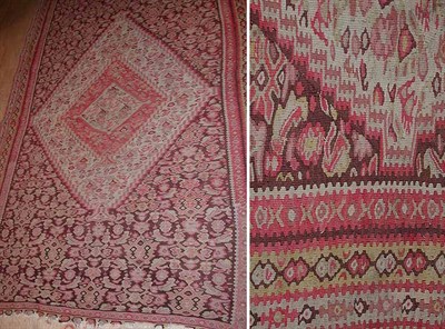 Lot 482 - Senna Kilim Northwest Persia, late 19th...
