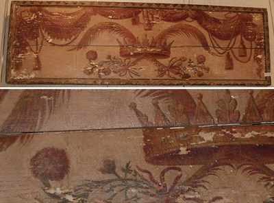 Lot 348 - Neoclassical Style Painted Panel