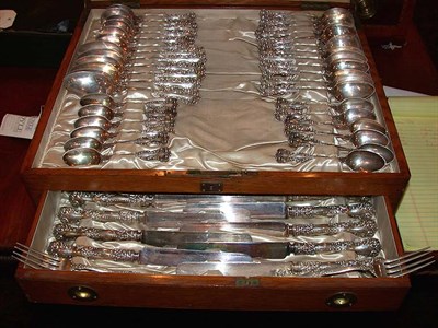Lot 460 - International Sterling Silver Flatware Service...