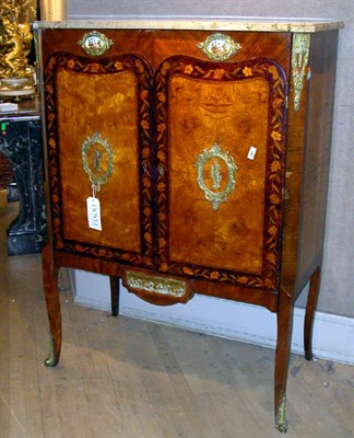 Lot 236 - Louis XVI Style Bronze Mounted Marquetry...