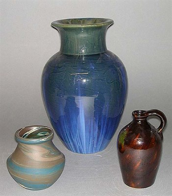 Lot 399 - Three American Art Pottery Articles Comprising...