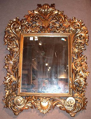 Lot 222 - Italian Rococo Style Foliate Carved Gilt-Wood...