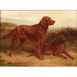 Lot 134 - Basil Bradley RWS British, 1842-1904 IRISH...