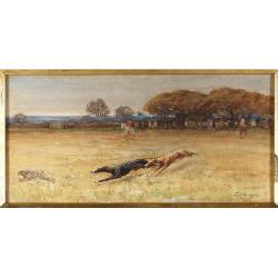 Lot 169 - John Atkinson British, 1863-1924 COURSING...