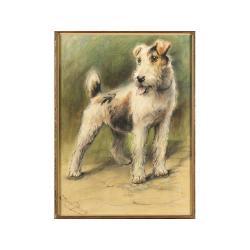 Lot 221 - Fannie Moody British, fl.1885-1897 A WIRE FOX...