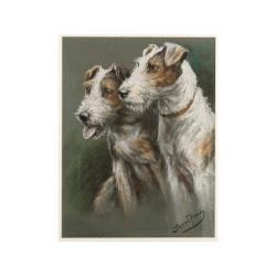 Lot 222 - Fannie Moody British, fl. 1885-1897 WIRE FOX...