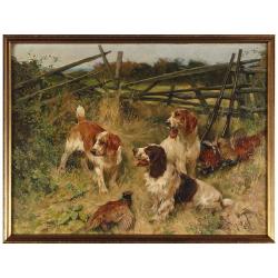 Lot 258 - Arthur Wardle RI British, 1864-1949 A GOOD DAY...