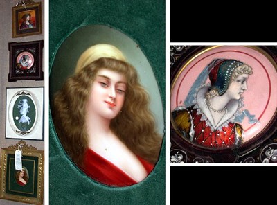 Lot 572 - Group of Four Decorative Wall Plaques Two...