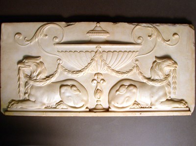 Lot 276 - Classical Style White Marble Relief Panel...