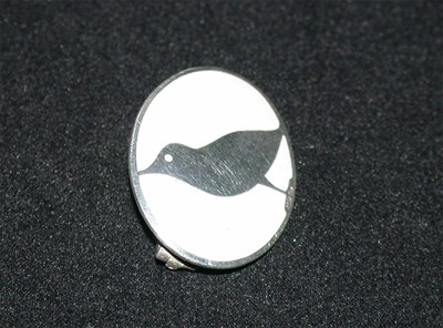Lot 743 - Wiener Werkstatte 'Dove' Brooch
