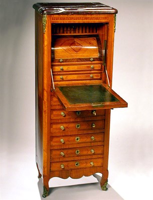 Lot 231 - Louis XVI Style Bronze Mounted Marble Top...