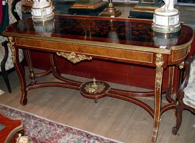 Lot 163 - Louis XVI Style Bronze Mounted Parquetry...