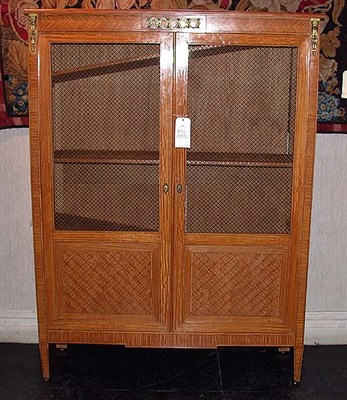 Lot 161 - Louis XVI Style Parquetry Inlaid Satinwood...