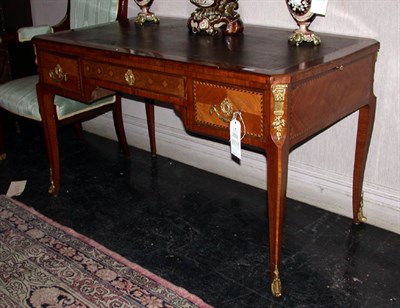 Lot 98 - Louis XV Style Kingwood Bureau Plat With...