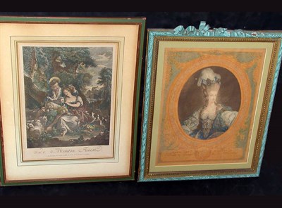 Lot 96 - After Francois Boucher LE MOUTON FAVORIE...